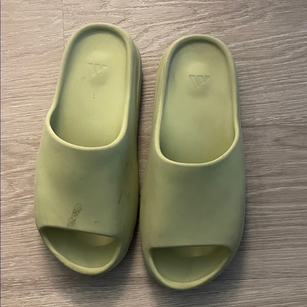 Yezzy slides Men's Green Slide Sandals